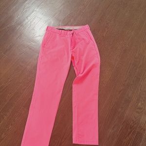 Vineyard Vines On-the-go Performance Chino -  party pink